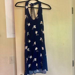 American Eagle Floral Dress w/ Open Back Design